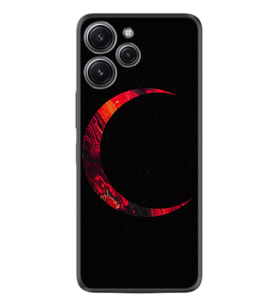 Xiaomi Redmi 12 128 GB 4 GB Ram Kılıf Silikon Desen Özel Seri Red Moons 1747
