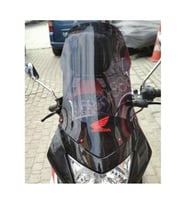 Honda Cbf 150 Ön Cam Tur Camı Füme Renk 50 Cm Saydam Füme_Supermoto (Renksiz)