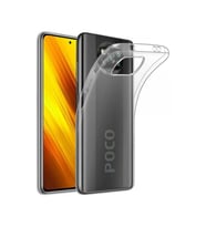 Xiaomi Pocophone X3 Kılıf Lüx Şeffaf Silikon