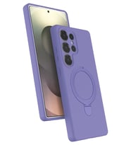 Galaxy S25 Ultra Regal Magsafe Standlı Kapak - Lila