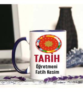 Tarih Öğretmenine Özel Öğretmenler Günü Hediyesi Kişiye Özel Kupa Bardak
