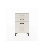 Arges Komodin 3 Çekmeceli 2 Kapaklı 60x30x96 Aytaşı-Aytaşı