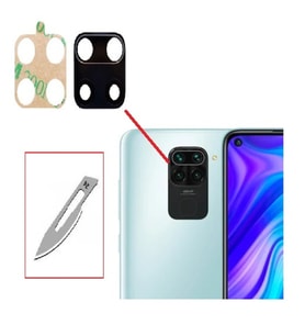 Tkgz Xiaomi NOTE 9 Arka Kamera CAM Lensi + Bistüri Ucu