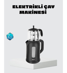 Sinbo Elektrikli Çay Makinesi 1.7 L Su Isıtıcı Ve Cam Demlikli Güvenli Kullanım