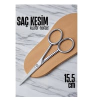 Mey İthalat® Kobalt Çelik Saç Kesim Makası Kuaför Berber Saç Kesim Makası Kuaför ekipmanları 15.5 cm