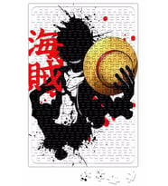 The Kanji Means Pirate Puzzle 240 Parça Yapboz