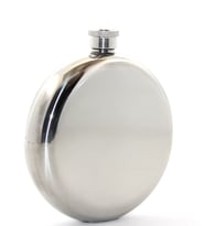 Paslanmaz Çelik 8 Oz Yuvarlak Matara