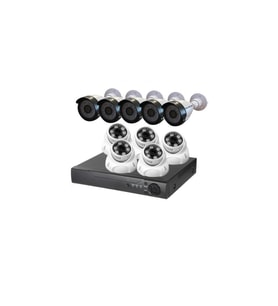 River World Güvenlik Seti IP POE 5 Dış Mekan 5 İç Mekan Kameralı 4MP