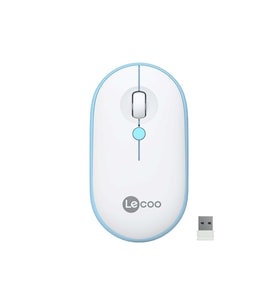 Lecoo WS212 Kablosuz Mouse Beyaz & Mavi
