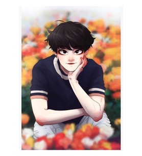 Yoongi Flor 1 Tablo Ahşap Poster Dekoratif Kod4051