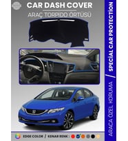 HONDA CIVIC FB7 (2011-2015) Torpido Örtüsü Torpido Koruma Tam Uyum Çatlamayı Önler Kolay Montaj