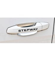 Stepway Kapı Kolu ve Jant sticker seti 8 adet yazı 465