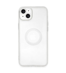 Apple İphone 14 Plus Kılıf Santa Lens Silikon - Şeffaf