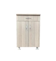 Set Altı Kiler Dolabı Tek Çekmeceli Cordoba KURULU GÖNDERİLİR (Gri)