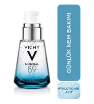 Vichy Mineral 89 Nemlendirici Hyalüronik Asit ve Termal Su Günlük Nem Bakımı 30 ml