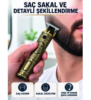 Mey İthalat® Saç Sakal Ense Düzeltme Makinesi 300 Dakika Çalışma Süreli Şarj Edilebilir