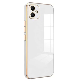 Galaxy A05 Kılıf Volet Silikon - Beyaz