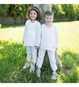 Müslin Bebek Takımı Bağcıklı Model