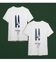 Baş Harfli İsim Tasarımlı Tişört Kişiye Özel ( Unisex - Büyük - Çocuk )