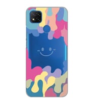 Xiaomi Redmi 9C / 10A Uyumlu Smile Tasarımlı Şeffaf Telefon Kılıfı