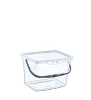 ŞEFFAF Q BOX - SAKLAMA KABI  4 LT