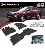 Hyundai Tucson Havuzlu Paspas 4,5D Sahler
