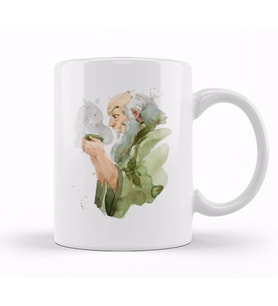 Avatar Uncle İroh Tea Kupa Bardak Porselen