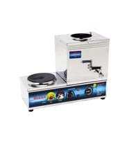 Mizan 15 Lik Elektrikli 10 Litre 1 Demlikli Çay Kazanı  Çay Ocağı