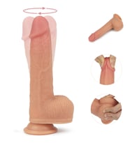 Love Toy Nature Cock Serisi Anthony Ultra Yumuşak Dönebilen ve Isınabilen 21 Cm Titreşimli Penis	