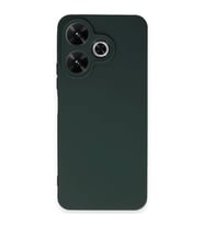 Xiaomi Redmi 13 4G Kılıf First Silikon - Koyu Yeşil