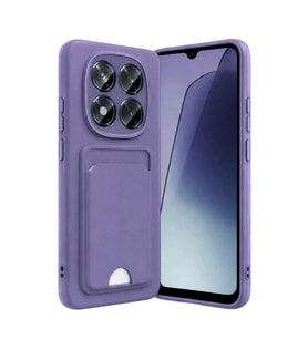 Northcity Xiaomi Redmi Note 15 4G Kelvin Kartvizitli Silikon - Lila