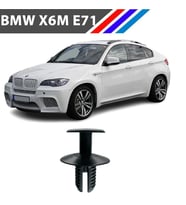 Bmw E71 XM6 Davlumbaz Klipsi 100Adetli Paket