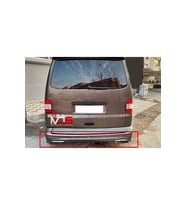 Vw Transporter T6 Arka Tampon Eki Karlık Egzoz Görünümlü Fiberglass Boyasız  Uyumlu