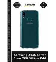 Samsung A04S Şeffaf Clear TPU Silikon Kılıf Telefon Örtüsü Cep Giysisi