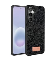 Onegif Samsung Galaxy A37 5G Bright Simli Kapak - Siyah