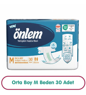 Önlem Hasta Bezi M Beden 30 Adet