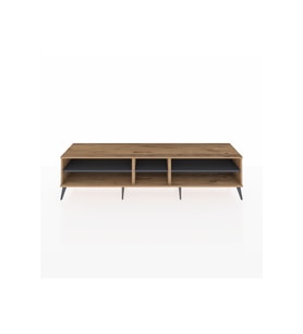Hyperion TV Ünitesi 3 Raflı  220x44x51 Çam-Çam/Antrasit