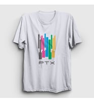 Presmono Unisex Beyaz Colors Pentatonix T-Shirt 74803tt (Beyaz)