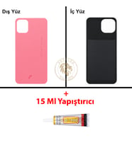 Reeder Yapıştırıcı S23 Max Pro Pembe Yapıştırıcı B-7000 Yapıştırıcı Arka Kapak Arka Cam Batarya Kapağı Lazer Kesim Kapak Pil Kapağı Back Cover