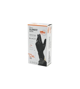 REFLEX SLİMFİT GLOVE KOD-031 L-XL SİYAH PUDRASIZ MUAYENE ELDİVEN 100LÜ (5680)