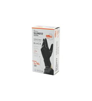 REFLEX SLİMFİT GLOVE KOD-031 L-XL SİYAH PUDRASIZ MUAYENE ELDİVEN 100LÜ (5680)