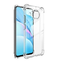 Xiaomi Mi 10T Lite 5G Anti-Drop Shockproof Darbe Emici Silikon Kılıf (Şeffaf Hologram)
