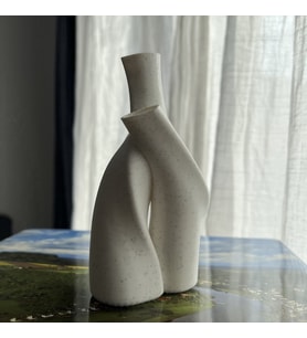 Saksı Dekoratif Saksı Vazo Biblo Obje 14 x 7 x 5 cm