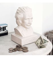 Kikkerland EINSTEIN COIN BANK Seramik Kumbara