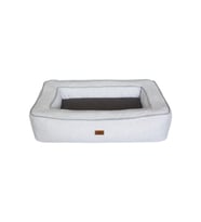 Yumuşak ve Rahat Visco Comfort Large Kedi Köpek Yatağı Light Gri