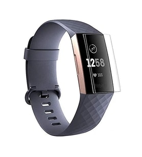 Fitbit Charge 4 Ön Darbe Emici Ekran Koruyucu Nano Cam (4 Adet)