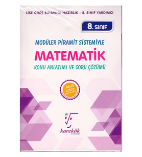 Karekök Yayınları Karekök 8.sınıf Matematik Mps Konu Anlatımı Ve Soru Çözümü Yeni (Çok Renkli)