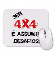 Ser 4x4  Assumir Desafios Mouse Pad