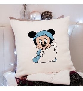 Bebek Minnie Mouse Tasarımlı Yastık