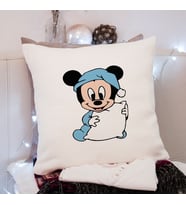 Bebek Minnie Mouse Tasarımlı Yastık